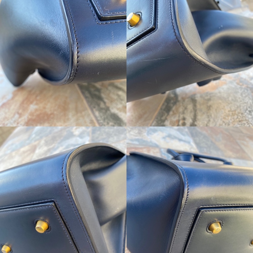 SOLD Celine Small Tie Palmalato Leather Tote - Picture 10 of 15